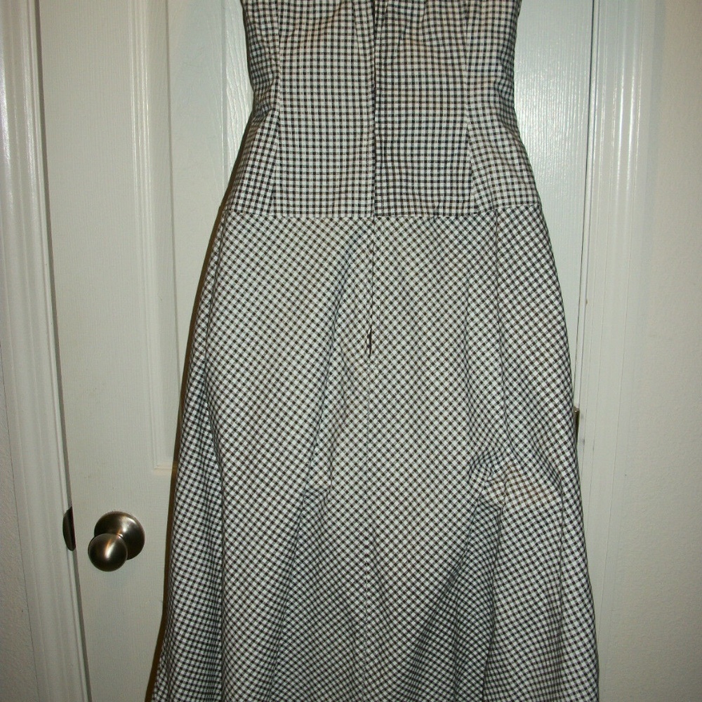 DUCK HEAD Black & White Checkered Juniors Size 3 - Picture 5 of 8